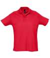 11342 Summer II Cotton Piqué Polo Shirt Red colour image